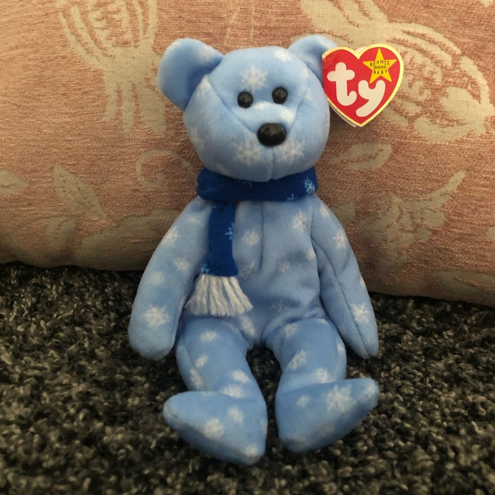 2/$15 Ty Beanie Babies - “1999 Holiday Teddy”